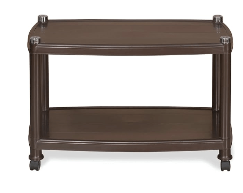 Nilkamal Centbl5 Contemporary Center Trolley Coffee Table/Tea Table/Teapoy For Home/Living Room/Office & Outdoor.(Plastic) - Image 3